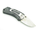 Vintage Gerber Fatty 3.75" Black Handle Stubby Lockback Folding Pocket Knife