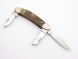 Smith & Wesson CK1029 Cuttin Horse Sowbelly 4.12" Ram Horn Folding Pocket Knife