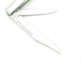 Vintage Amherst Cutlery USA Custom 4.12" Stag Handle Folding Pocket Jack Knife