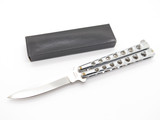 Vintage 1980s G. Sakai Seki Japan 4.8"Japanese Folding Balisong Butterfly Knife