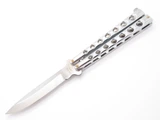 Vintage 1980s G. Sakai Seki Japan 4.8"Japanese Folding Balisong Butterfly Knife