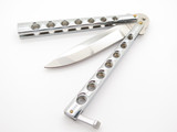 Vintage 1980s G. Sakai Seki Japan 4.8"Japanese Folding Balisong Butterfly Knife