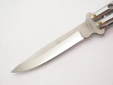 Vintage 1980s G. Sakai Seki Japan 4.8"Japanese Folding Balisong Butterfly Knife