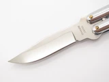 Vintage 1980s G. Sakai Seki Japan 4"Japanese Folding Balisong Butterfly Knife