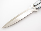 Vintage 1980s Balisong G. Sakai Seki Japan 4.25" Spear Point Japanese Folding Butterfly Knife