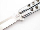 Vintage 1980s Balisong G. Sakai Seki Japan 4.25" Spear Point Japanese Folding Butterfly Knife