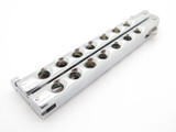 Vintage 1980s Balisong G. Sakai Seki Japan 4.25" Spear Point Japanese Folding Butterfly Knife