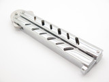 Vintage 1980s Balisong G. Sakai Seki Japan 3.375" Clip Point Japanese Folding Butterfly Knife