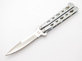 Vintage 1980s Balisong G. Sakai Seki Japan 3.5" Spear Point Japanese Folding Butterfly Knife