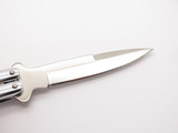 Vintage 1980s Balisong G. Sakai Seki Japan 3.5" Spear Point Japanese Folding Butterfly Knife