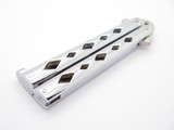 Vintage 1980s Balisong G. Sakai Seki Japan 3.5" Spear Point Japanese Folding Butterfly Knife