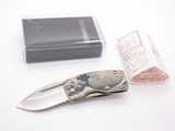 G. Sakai Seki Japan Ukimon Great Wave VG10 Small Money Clip Folding Pocket Knife