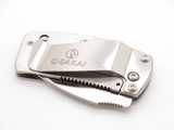 G. Sakai Seki Japan Ukimon Great Wave VG10 Small Money Clip Folding Pocket Knife