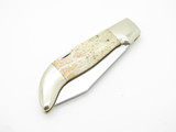 Vtg Olsen OK 157 Seizo Imai Seki Japan 4.25" Folding Lockback Pocket Knife *blem