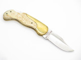 Vtg 1970s Olsen OK 161 Seizo Imai Seki Japan Bone Folding Lockback Pocket Knife
