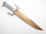 Vtg Imax Master XL Seizo Imai Seki Japan Gold 15" Fixed Bowie Survival Knife