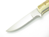 Custom Gerome Weinand Lolo MT 7.37" Stag Handle D2 Fixed Blade Hunting Knife