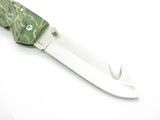 Vintage Beretta Airlight Seki Japan 5" Camo Handle Lockback Folding Pocket Knife