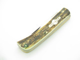 German Bull GB-107 Dirtbuster Germany 3.62" Stag Handle Folding Pocket Knife