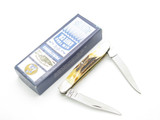 Hammer Brand New York Knife Co USA 3.87" Muskrat Stag Folding Pocket Knife