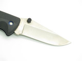 Vintage 1997 Buck 450 Protege 4.62" Black Rubber Lockback Folding Hunter Knife