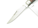 Vintage 1970s Seki Japan 4.25" Brown Synthetic Bone Trapper Folding Pocket Knife