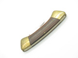 Vintage 1970s Star Weathertron 3332 Seki Japan 3.75" Wood Folding Pocket Knife