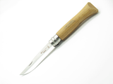 Opinel Inox No. 6 France 3.75" Wood Folding Pocket Knife