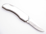 Vtg 80s Lakota Teal Kanematsu Seki Japan Gentleman Lockback Folding Pocket Knife