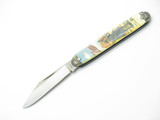 Vintage 1990s Zorro Western Comic USA Novelty Knife Co 3.5" Folding Pocket Knife