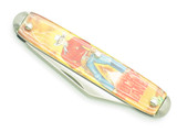 Vtg '90s Rocky Lane Comic Western Novelty Knife Co USA 3.5" Folding Pocket Knife