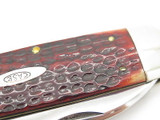 VINTAGE 1940-1964 CASE XX 6250 SUNFISH ELEPHANT TOENAIL FOLDING KNIFE RED BONE