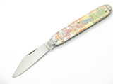 Vintage 1990s Novelty Knife Co George "Gabby" Hayes Western Folding Pocket Knife
