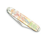 Vintage 1990s Novelty Knife Co George "Gabby" Hayes Western Folding Pocket Knife