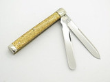 1997 Crandall Case XX Classic Gold Doctor Physicians Folding Pocket Knife