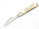 Vintage 90s Davy Crockett Western USA Novelty Knife Co 3.5" Folding Pocket Knife