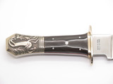 Vtg 80s Parker EK9 Tak Fukuta Seki Japan Self Defender Buffalo Fixed Bowie Knife