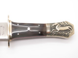Vtg 80s Parker EK9 Tak Fukuta Seki Japan Self Defender Buffalo Fixed Bowie Knife