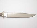 Vtg '80s Parker EK10 Tak Fukuta Seki Japan Self Defender Pearl Fixed Bowie Knife
