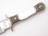 Vtg '80s Parker EK10 Tak Fukuta Seki Japan Self Defender Pearl Fixed Bowie Knife