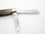 Vtg 1980 Case XX 64052 Congress Bone Folding Pocket Knife N. Mint *crack