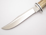 Vintage 1988 Buck 102 Woodsman Stag Fixed Blade Hunting Knife (4)