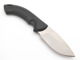 Buck 390 Omni Hunter 10 PT RMEF Black Handle 420HC Fixed Blade Hunting Knife
