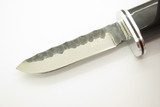 2013 Buck 116 Caper Custom Buffalo Horn Elk Inlay Fixed Blade Hunting Knife