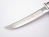 Buck 118 Personal Custom Stag Mirror 420HC Fixed Blade Hunting Knife