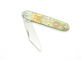 Vintage 1990s Novelty Knife Co Sheena Irish Mcalla USA 3.5" Folding Pocket Knife