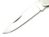 Vintage 80s Seki Japan Large 4.37" Stainless Steel Lockback Folding Pocket Knife