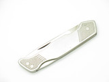 Vintage 80s Seki Japan Large 4.37" Stainless Steel Lockback Folding Pocket Knife