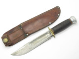Vtg Marbles Gladstone MI USA No 45 Ideal Hunting Knife Fixed 6" Blade + sheath