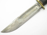 Vtg Marbles Gladstone MI USA No 45 Ideal Hunting Knife Fixed 6" Blade + sheath